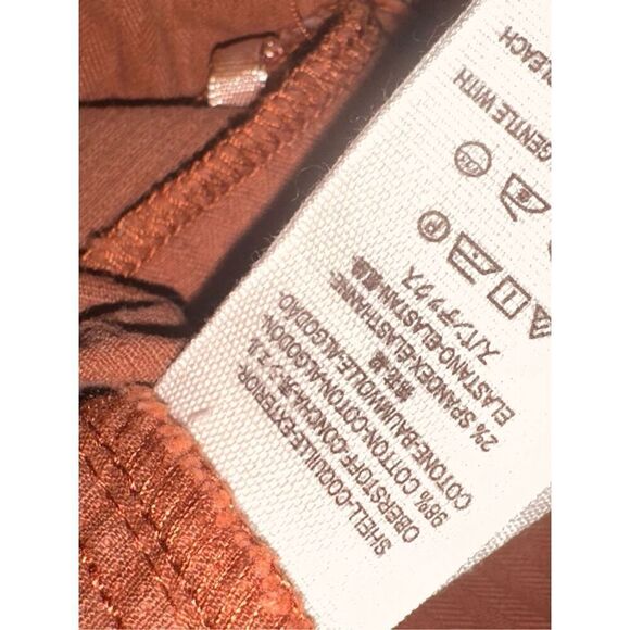 BEAUTIFUL UNIQUE Free People Every Minute Every Hour Terra Cotta Button-Up Mini - Picture 7 of 8